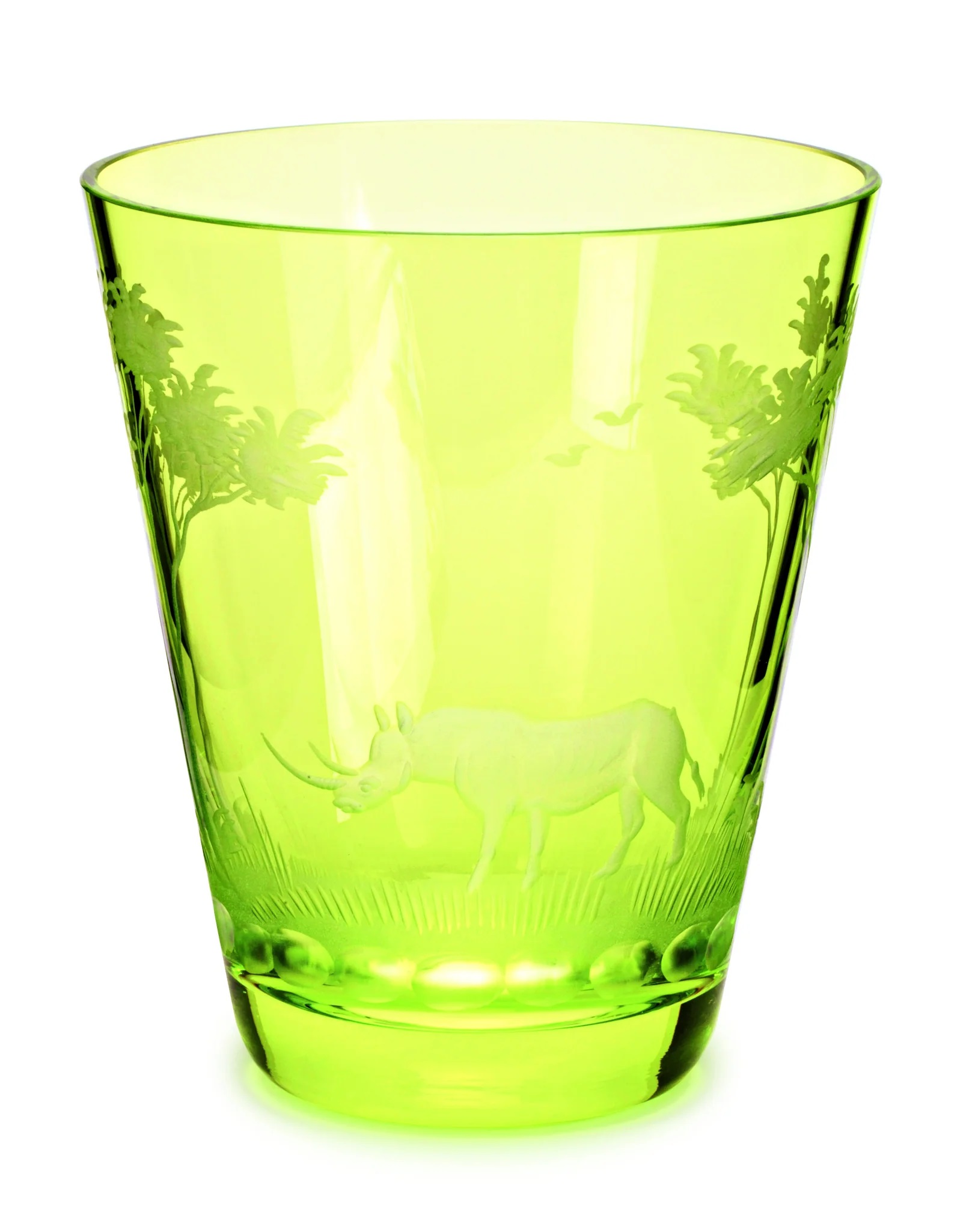 Klimandscharo 107 Mm Gergedan Desenli Renkli Elmas Bardak